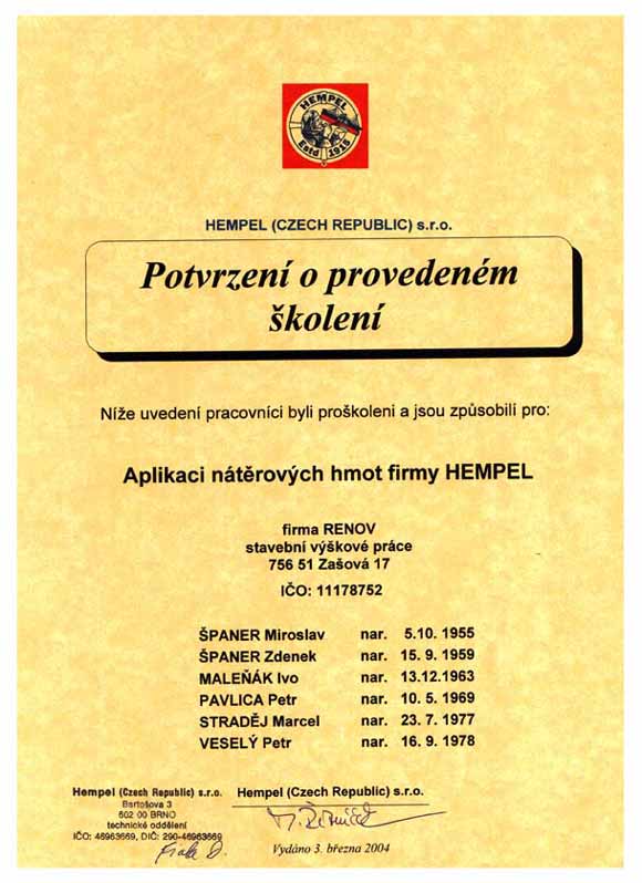 Osv�d�en� HEMPEL